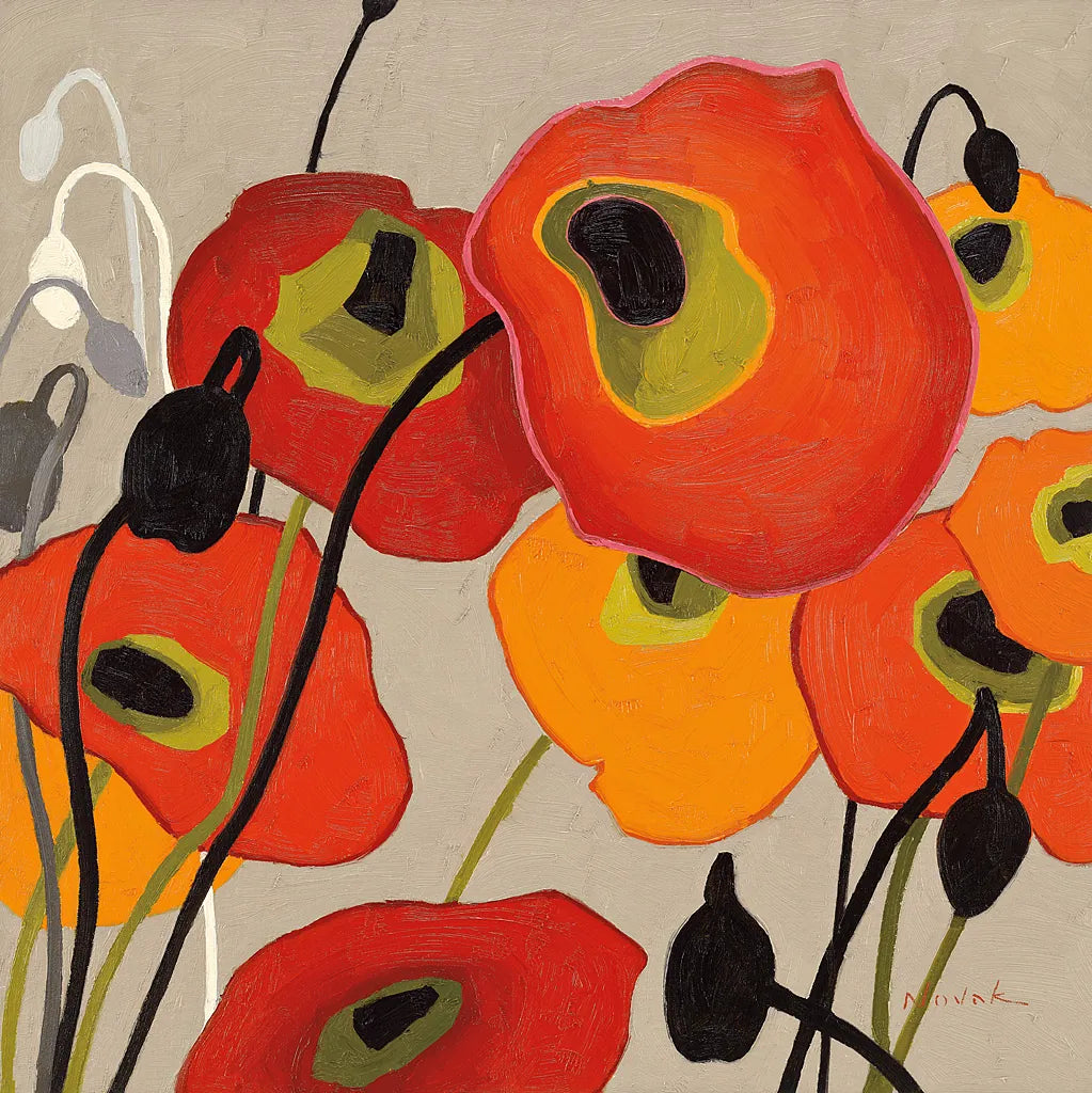 Mango Tango II by Shirley Novak. SKU 10064a. Archival Giclee Fine art print for wall decor.