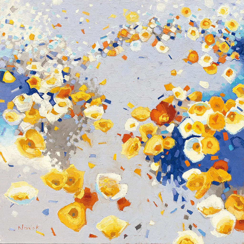 Millefiori by Shirley Novak. SKU 22149a. Archival Giclee Fine art print for wall decor.