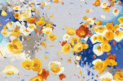 Millefiori Crop by Shirley Novak. SKU 22149i. Archival Giclee Fine art print for wall decor.