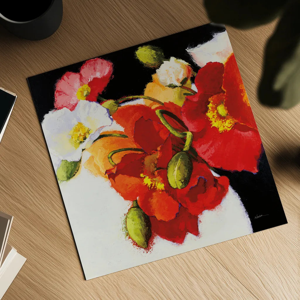 My Audacity I by Shirley Novak. Shown as a detailed flat fine art print, highlighting archival giclee quality. Available as an archival giclee rolled canvas, fine art paper, or poster print. SKU 89329a.