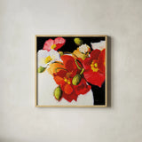 My Audacity I by Shirley Novak. Shown in a natural wood glass frame for a timeless modern aesthetic. Available as an archival giclee rolled canvas, fine art paper, or poster print. SKU 89329a.