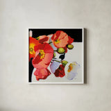 My Audacity II by Shirley Novak. Shown in a crisp white glass frame for a clean and minimalist style. Available as an archival giclee rolled canvas, fine art paper, or poster print. SKU 89330a.