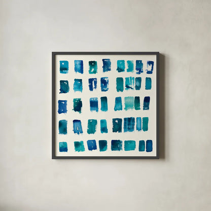 Pas Parfait III by Shirley Novak. Shown in a sleek black glass frame for a contemporary gallery look. Available as an archival giclee rolled canvas, fine art paper, or poster print. SKU 22773a.