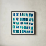 Pas Parfait IV by Shirley Novak. Shown in a sleek black glass frame for a contemporary gallery look. Available as an archival giclee rolled canvas, fine art paper, or poster print. SKU 22774a.
