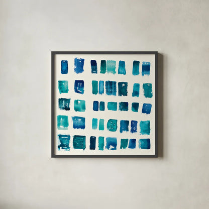 Pas Parfait IV by Shirley Novak. Shown in a sleek black glass frame for a contemporary gallery look. Available as an archival giclee rolled canvas, fine art paper, or poster print. SKU 22774a.