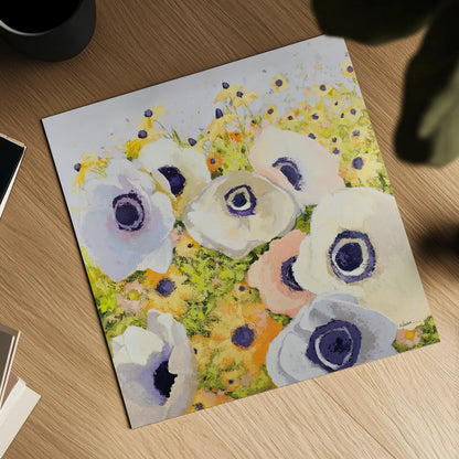 Pastels by Shirley Novak. Shown as a detailed flat fine art print, highlighting archival giclee quality. Available as an archival giclee rolled canvas, fine art paper, or poster print. SKU 89488a.