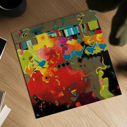 Piano Keys by Shirley Novak. Shown as a detailed flat fine art print, highlighting archival giclee quality. Available as an archival giclee rolled canvas, fine art paper, or poster print. SKU 93001a.