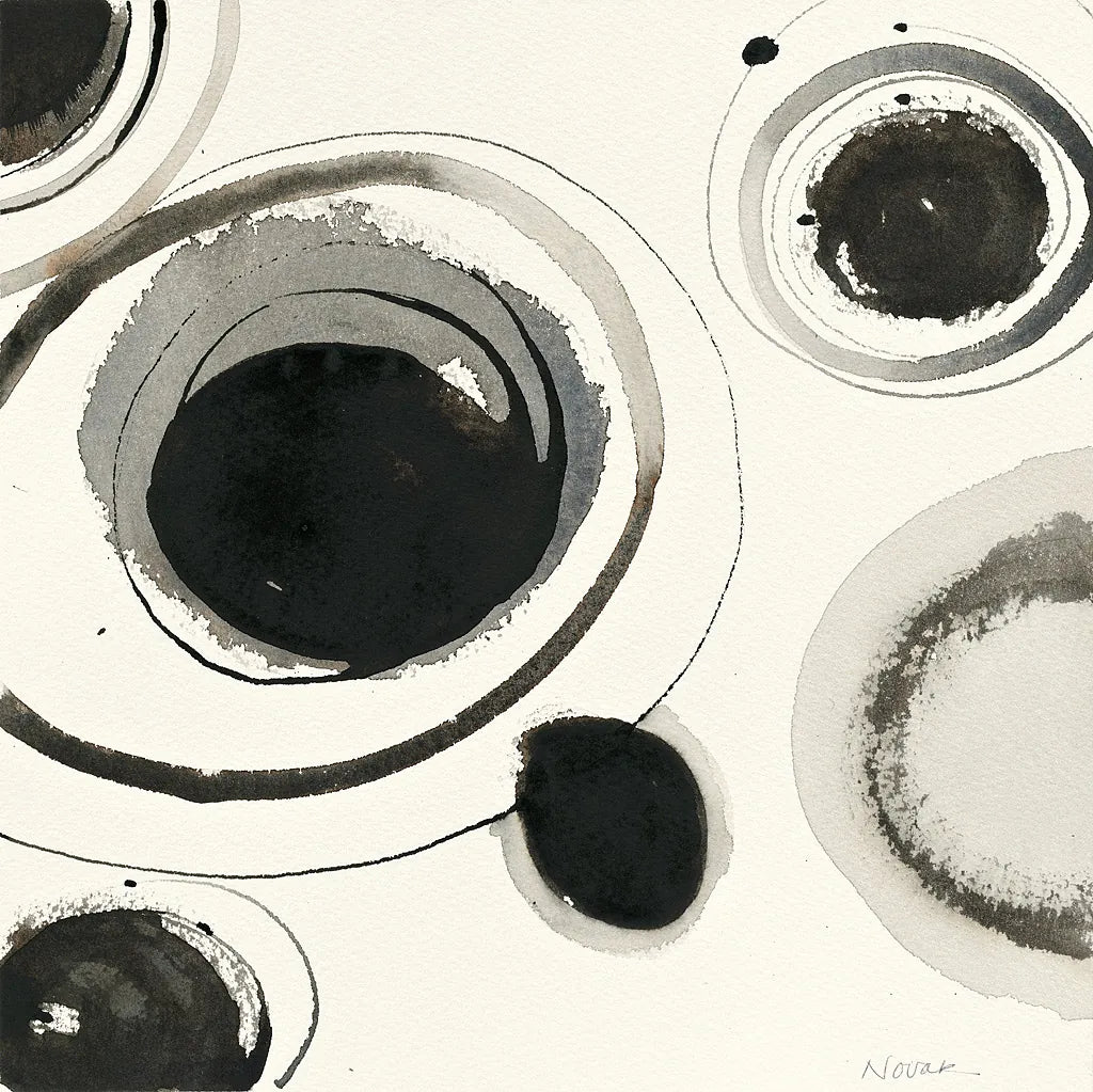 Planetary I by Shirley Novak. SKU 22917a. Archival Giclee Fine art print for wall decor.