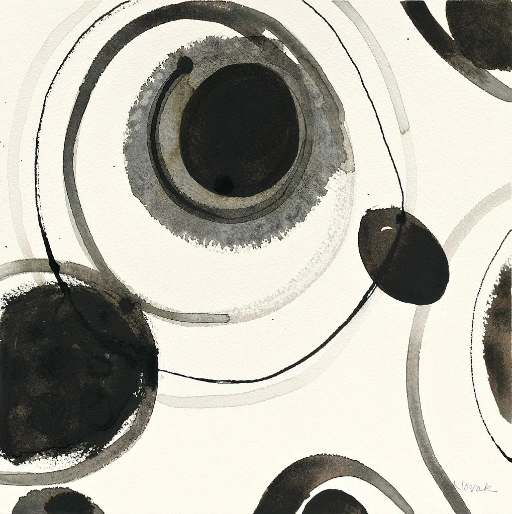 Planetary II by Shirley Novak. SKU 22918a. Archival Giclee Fine art print for wall decor.