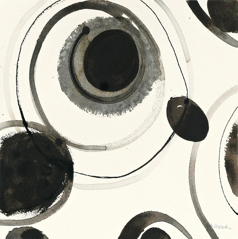 Planetary II by Shirley Novak. SKU 22918a. Archival Giclee Fine art print for wall decor.
