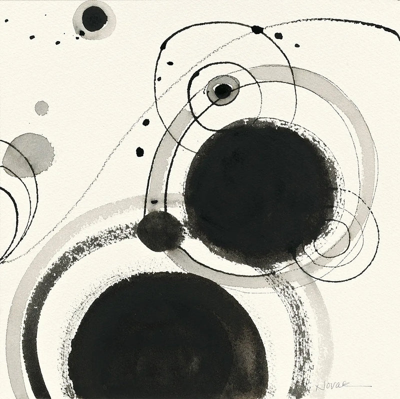Planetary III by Shirley Novak. SKU 22919a. Archival Giclee Fine art print for wall decor.