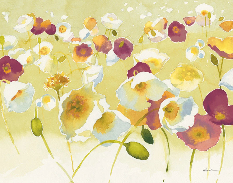 Plum Iceland Plot II by Shirley Novak
