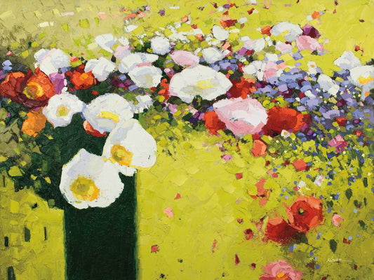 Poppies a Wilding by Shirley Novak
