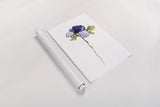 Purple Anemone III by Shirley Novak. shown as a rolled paper print. Available as archival giclee rolled canvas, fine art paper, or poster print. SKU 88454h.
