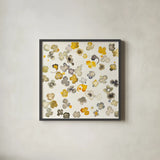 Randomly II by Shirley Novak. Shown in a sleek black glass frame for a contemporary gallery look. Available as an archival giclee rolled canvas, fine art paper, or poster print. SKU 25253a.