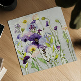 Reve de Coquelicot by Shirley Novak. Shown as a detailed flat fine art print, highlighting archival giclee quality. Available as an archival giclee rolled canvas, fine art paper, or poster print. SKU 89140a.