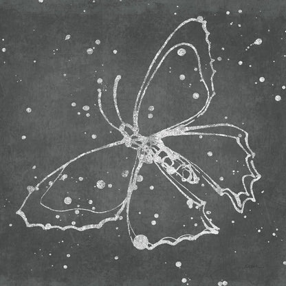 Silver Wings II by Shirley Novak. SKU 73124a. Archival Giclee Fine art print for wall decor.