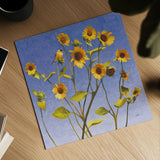 Sing Singing II by Shirley Novak. Shown as a detailed flat fine art print, highlighting archival giclee quality. Available as an archival giclee rolled canvas, fine art paper, or poster print. SKU 29541a.