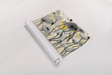 Snow Day Gray Flower by Shirley Novak. shown as a rolled paper print. Available as archival giclee rolled canvas, fine art paper, or poster print. SKU 23719i.