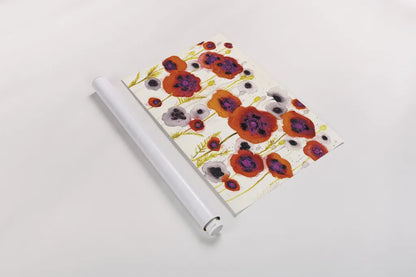 Splash Garden I by Shirley Novak. shown as a rolled paper print. Available as archival giclee rolled canvas, fine art paper, or poster print. SKU 29149i.