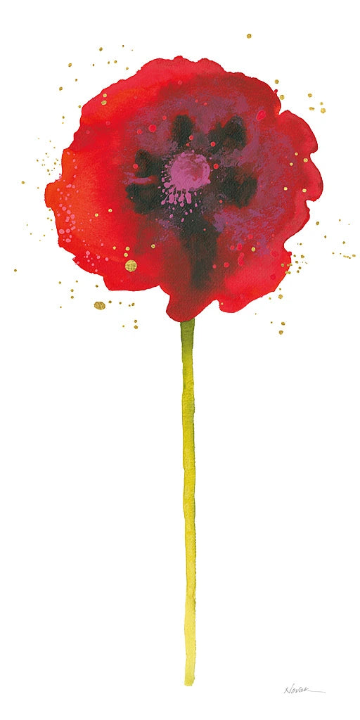 Splash II with Gold by Shirley Novak