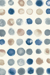 Spot of Rain Vallarta Blue Crop by Shirley Novak. SKU 79805h. Archival Giclee Fine art print for wall decor.