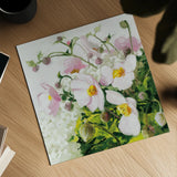 Summer Ends in Pink by Shirley Novak. Shown as a detailed flat fine art print, highlighting archival giclee quality. Available as an archival giclee rolled canvas, fine art paper, or poster print. SKU 91147a.