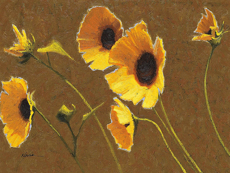 Sunny Flowers I by Shirley Novak