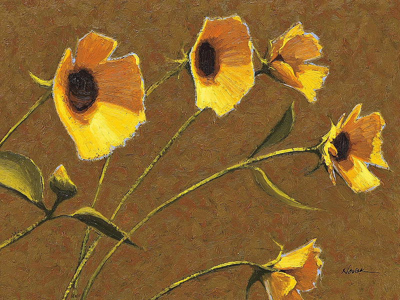 Sunny Flowers III by Shirley Novak