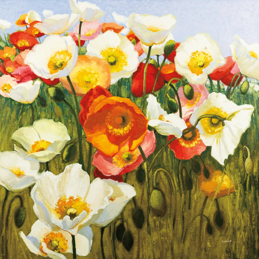 Sunny Goodge Street by Shirley Novak. SKU 89378a. Archival Giclee Fine art print for wall decor.