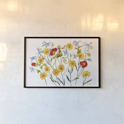 Swedish Dream by Shirley Novak. shown as a paper print in a black flame. Available as a archival giclee rolled canvas, fine art paper, or poster print. SKU 88686i.