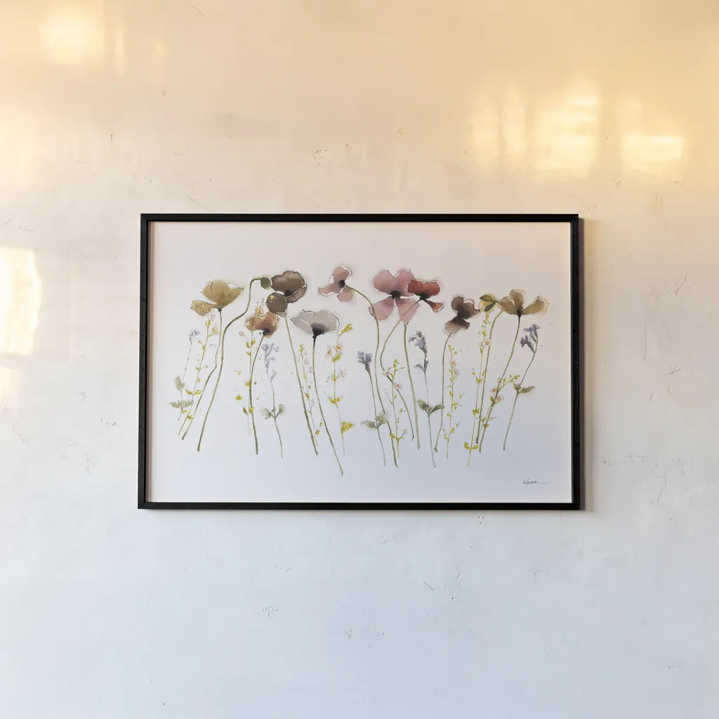 Sweet Spring by Shirley Novak. shown as a paper print in a black flame. Available as a archival giclee rolled canvas, fine art paper, or poster print. SKU 87867i.