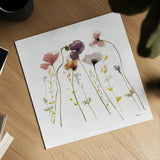 Sweet Spring II by Shirley Novak. Shown as a detailed flat fine art print, highlighting archival giclee quality. Available as an archival giclee rolled canvas, fine art paper, or poster print. SKU 96468a.