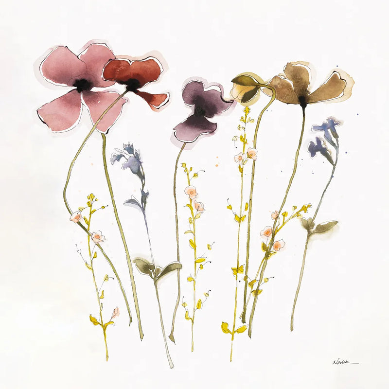 Sweet Spring III by Shirley Novak. SKU 96469a. Archival Giclee Fine art print for wall decor.