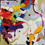 Swoops by Shirley Novak. SKU 93002a. Archival Giclee Fine art print for wall decor.