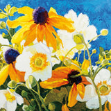 Warm and Sunny by Shirley Novak. SKU 88687a. Archival Giclee Fine art print for wall decor.