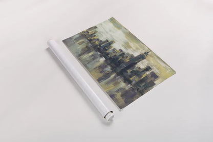 A Colorful Day in Manhattan by Silvia Vassileva. shown as a rolled paper print. Available as archival giclee rolled canvas, fine art paper, or poster print. SKU 75592i.