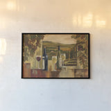 A Day at the Winery by Silvia Vassileva. shown as a paper print in a black flame. Available as a archival giclee rolled canvas, fine art paper, or poster print. SKU 60339i.