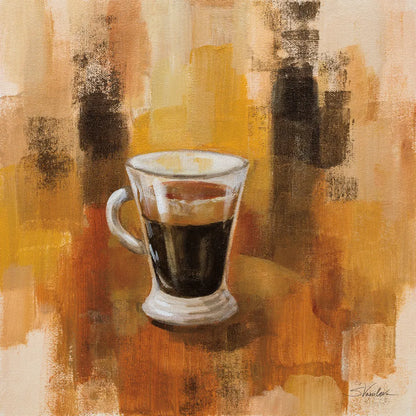 Abstract Coffee IV by Silvia Vassileva. SKU 84277a. Archival Giclee Fine art print for wall decor.
