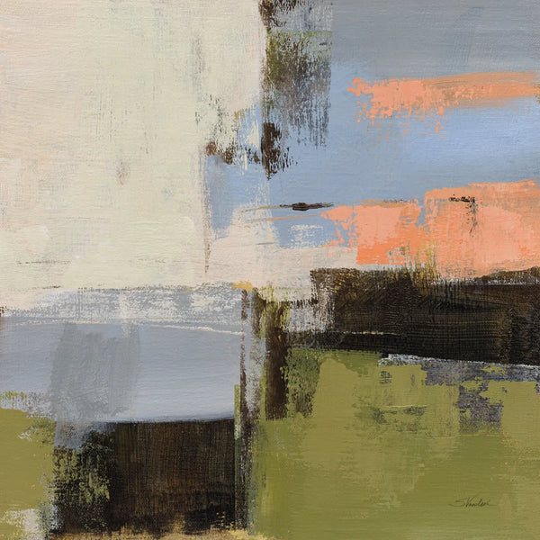 Abstract Fragments I by Silvia Vassileva. SKU 92004a. Archival Giclee Fine art print for wall decor.
