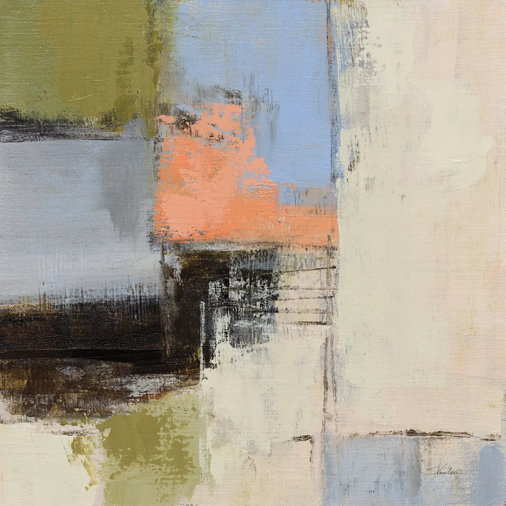 Abstract Fragments II by Silvia Vassileva. SKU 92005a. Archival Giclee Fine art print for wall decor.