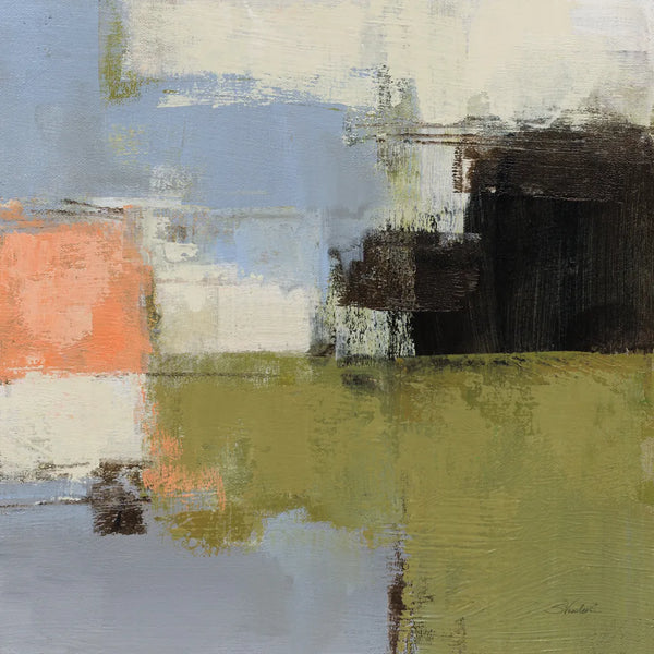 Abstract Fragments III by Silvia Vassileva. SKU 92006a. Archival Giclee Fine art print for wall decor.