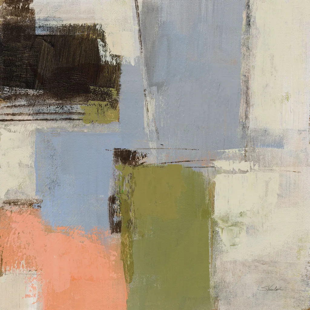 Abstract Fragments IV by Silvia Vassileva. SKU 92007a. Archival Giclee Fine art print for wall decor.