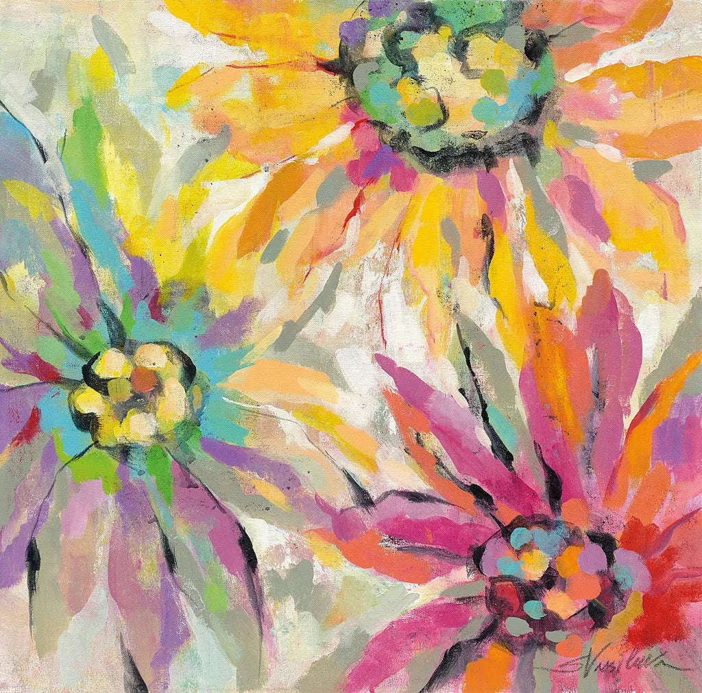 Abstracted Petals I by Silvia Vassileva. SKU 23889a. Archival Giclee Fine art print for wall decor.