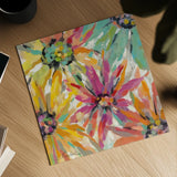 Abstracted Petals II by Silvia Vassileva. Shown as a detailed flat fine art print, highlighting archival giclee quality. Available as an archival giclee rolled canvas, fine art paper, or poster print. SKU 23890a.
