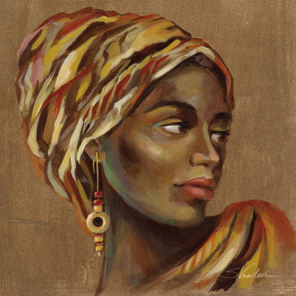 African Beauty I by Silvia Vassileva. SKU 70485a. Archival Giclee Fine art print for wall decor.