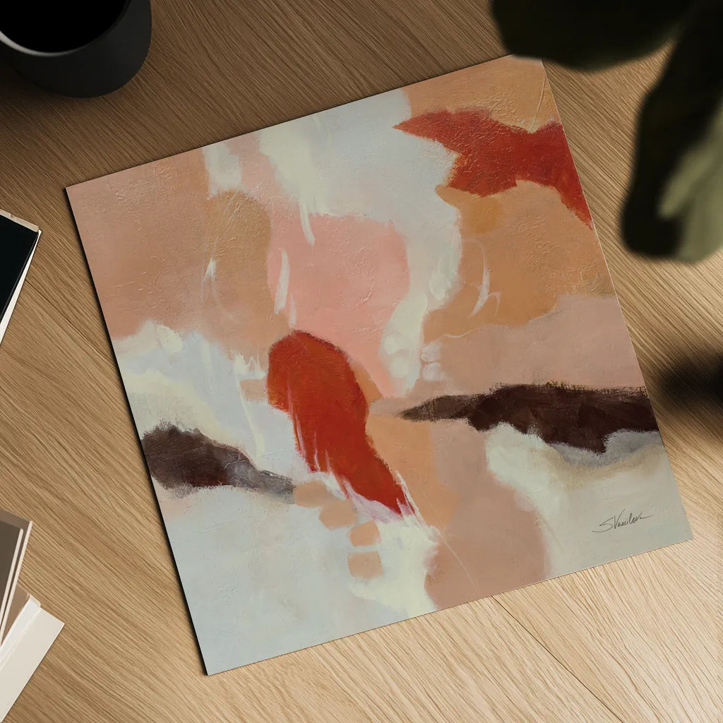 African Steps by Silvia Vassileva. Shown as a detailed flat fine art print, highlighting archival giclee quality. Available as an archival giclee rolled canvas, fine art paper, or poster print. SKU 82438a.