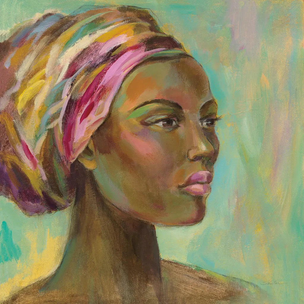 African Woman I by Silvia Vassileva. SKU 64160a. Archival Giclee Fine art print for wall decor.