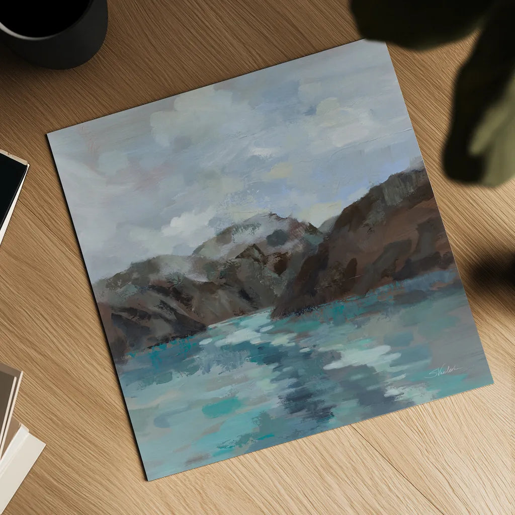 Alaska Passage by Silvia Vassileva. Shown as a detailed flat fine art print, highlighting archival giclee quality. Available as an archival giclee rolled canvas, fine art paper, or poster print. SKU 96737a.