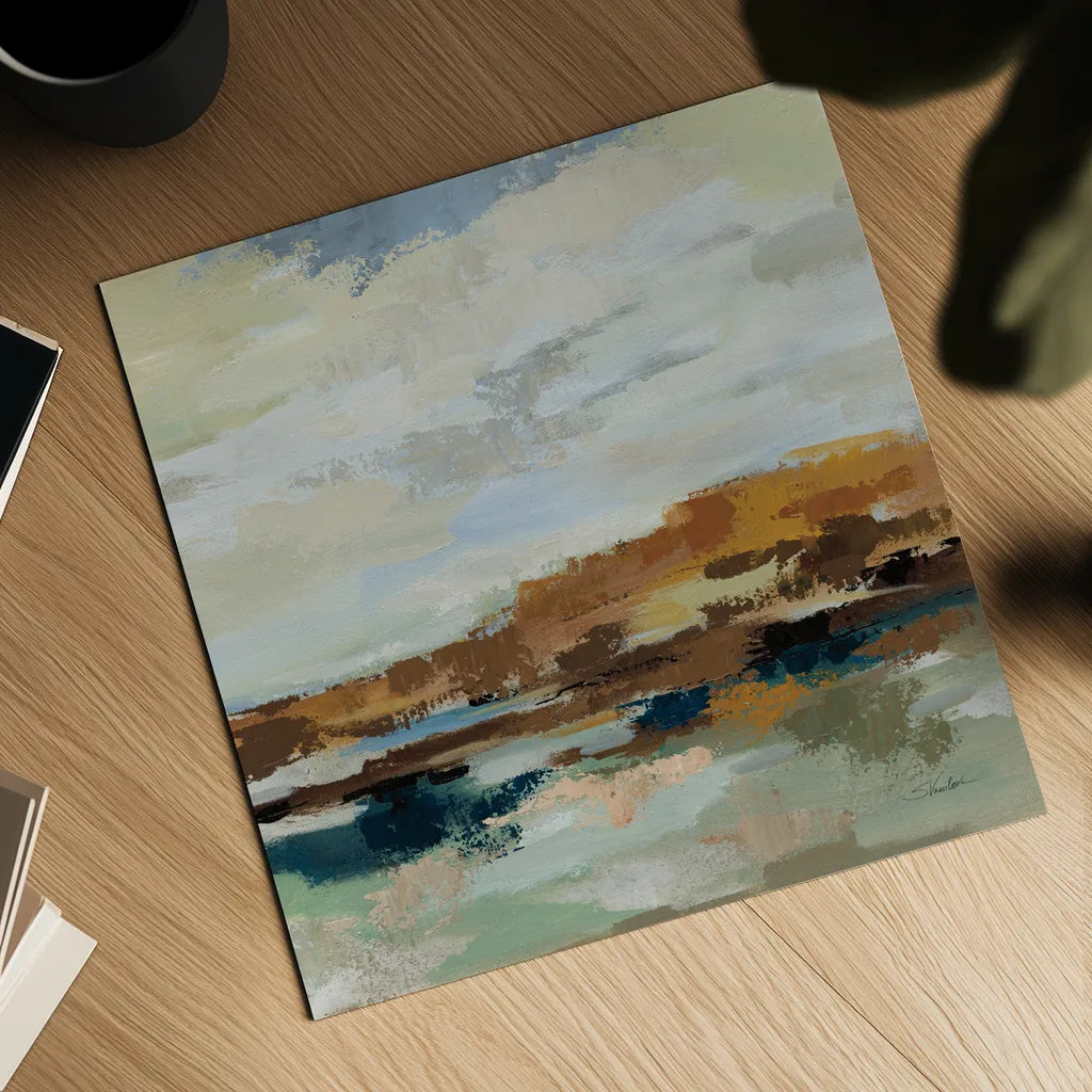 American West II by Silvia Vassileva. Shown as a detailed flat fine art print, highlighting archival giclee quality. Available as an archival giclee rolled canvas, fine art paper, or poster print. SKU 97917a.